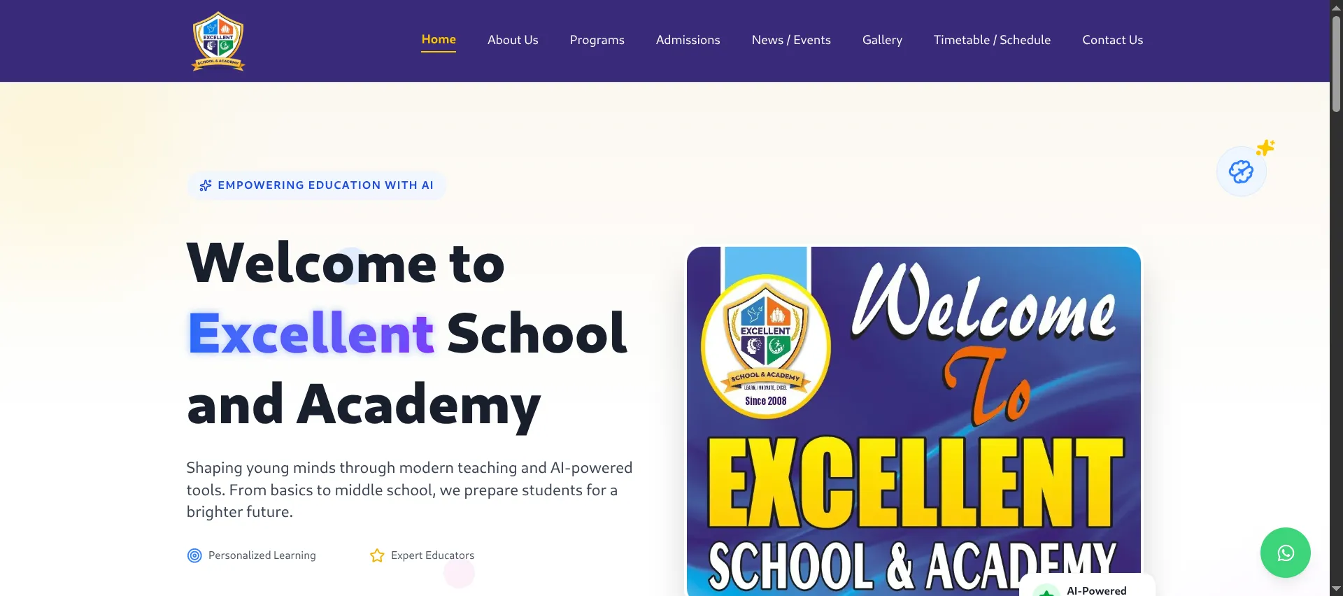 Excellent School and Academy Quetta Screenshot
